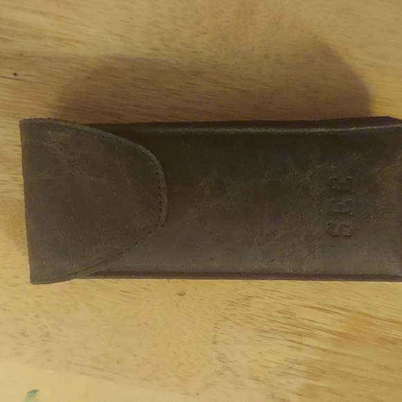 SEE Eyewear Frames Red/Gold Round - Picture 5 of 6